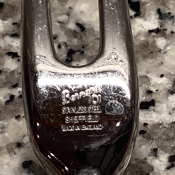 Vintage Bernard Bakelite Serving Fork Sheffield England - Picture 5 of 7